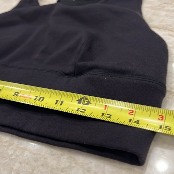 Italic | Aura Racerback Sports Bra | Black | Large - Picture 9 of 11